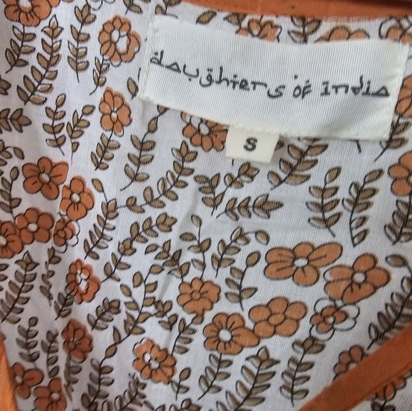 Daughters of India Binia Dress Mini Short Size Small - Picture 8 of 9